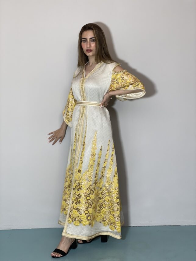 EVE Bahrain Open shoulder Caftan