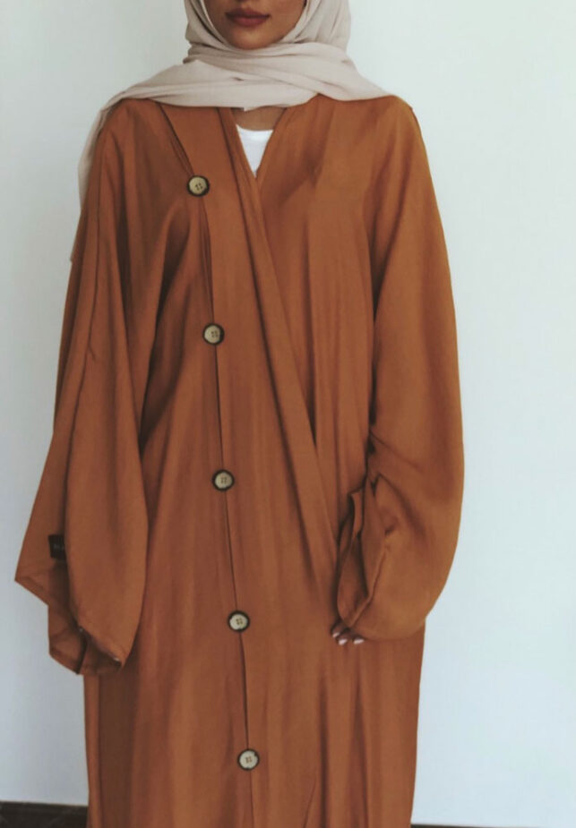 By Mariams V-neck Abaya