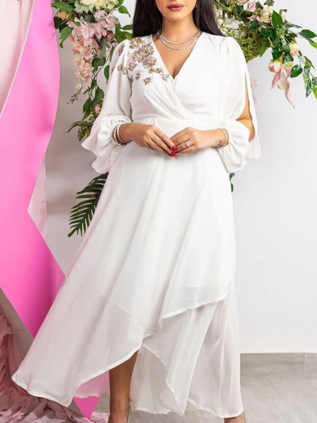 Dikishane Cut walk dress