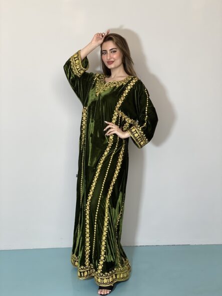 Ranis Collection velvet caftan