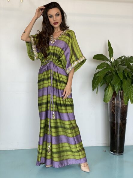 Bayana brand Stripe midi dress