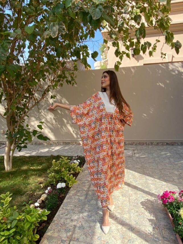 Granny Dress, Checkered polyester