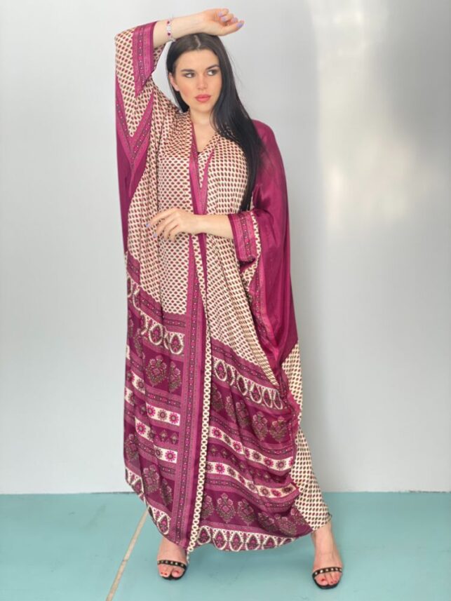 Colored Bisht on georgette materials
