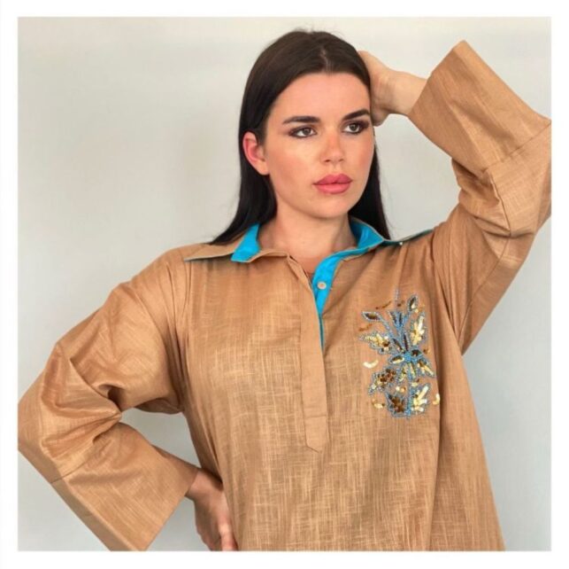 Caftan cotton materials