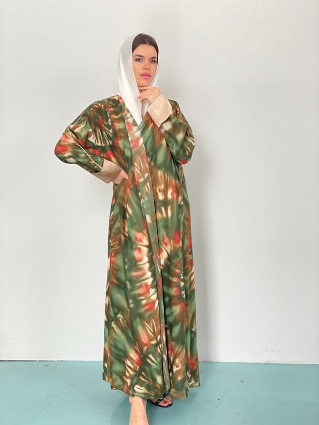 Colored summer Abaya, Cotton materials