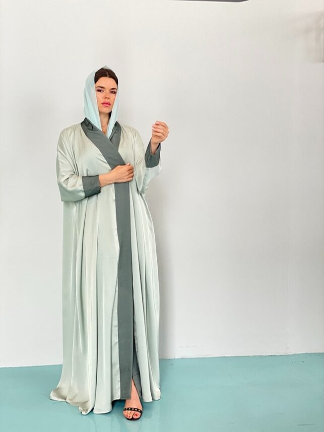 Modern abaya, Crepe silk materials