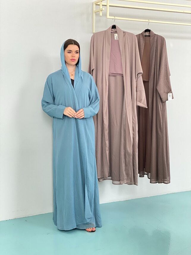 Colored Abaya crepe materials