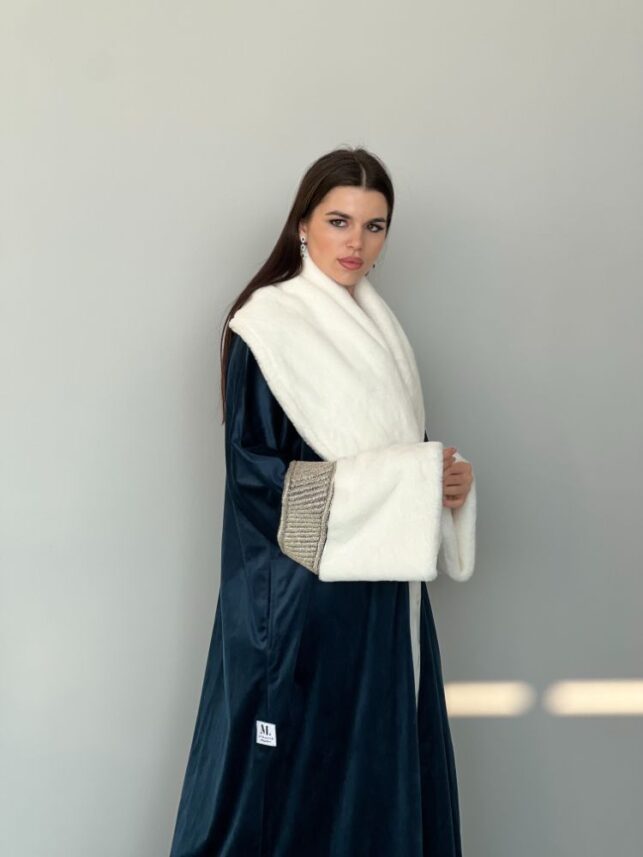 Long winter collection, fur & velvet heavy materials