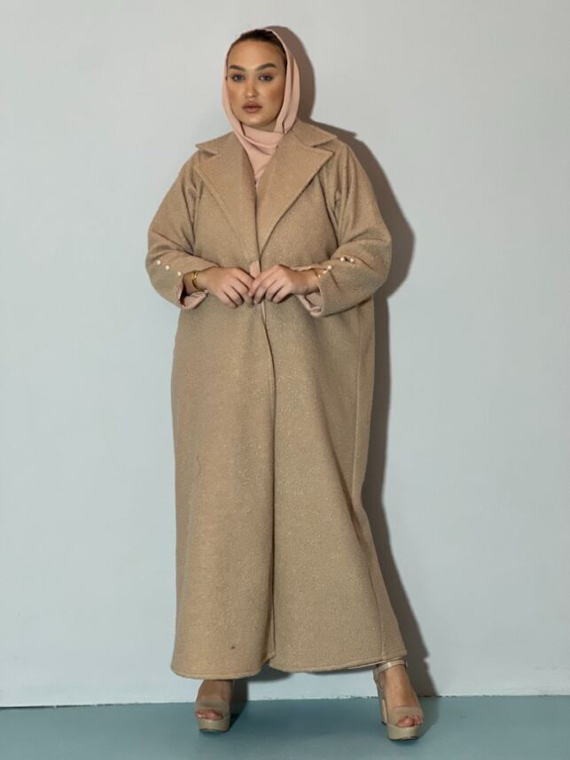 Winter coat, wool materials