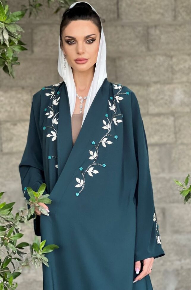 Embroidery Abaya, Crepe materials