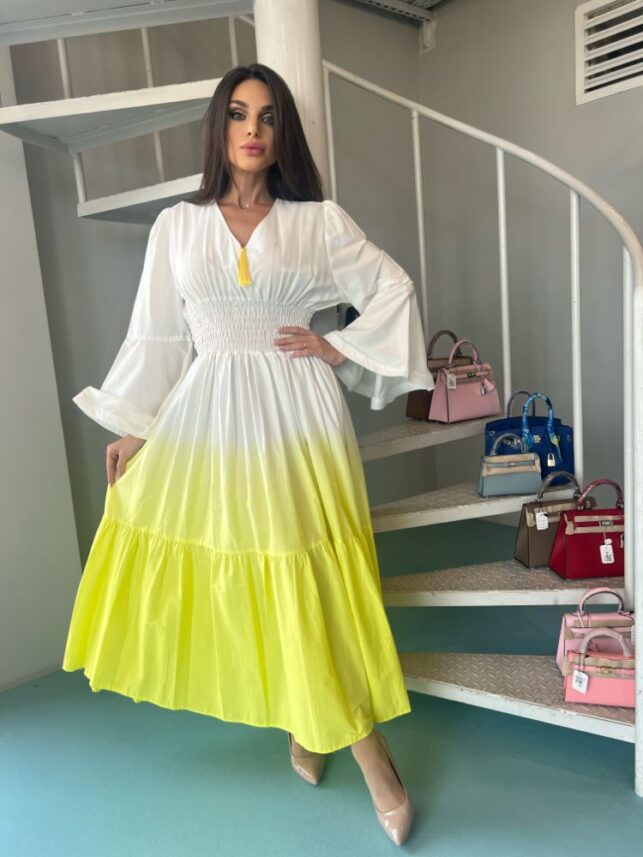 Summer dress, cotton materials