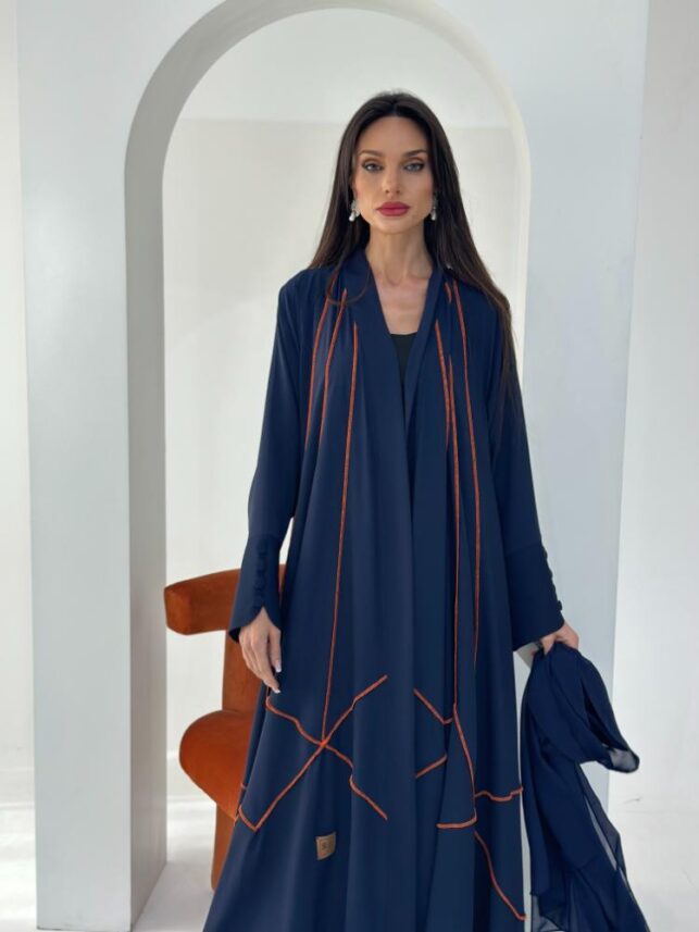Colored Abaya, Fine crepe materials