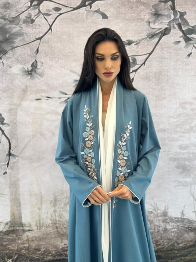 Embroidery modern abaya, Cotton materials