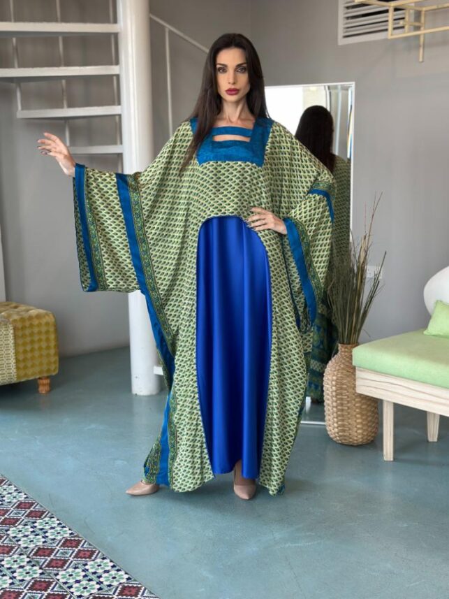 Designed Jalabiya, Chiffon materials