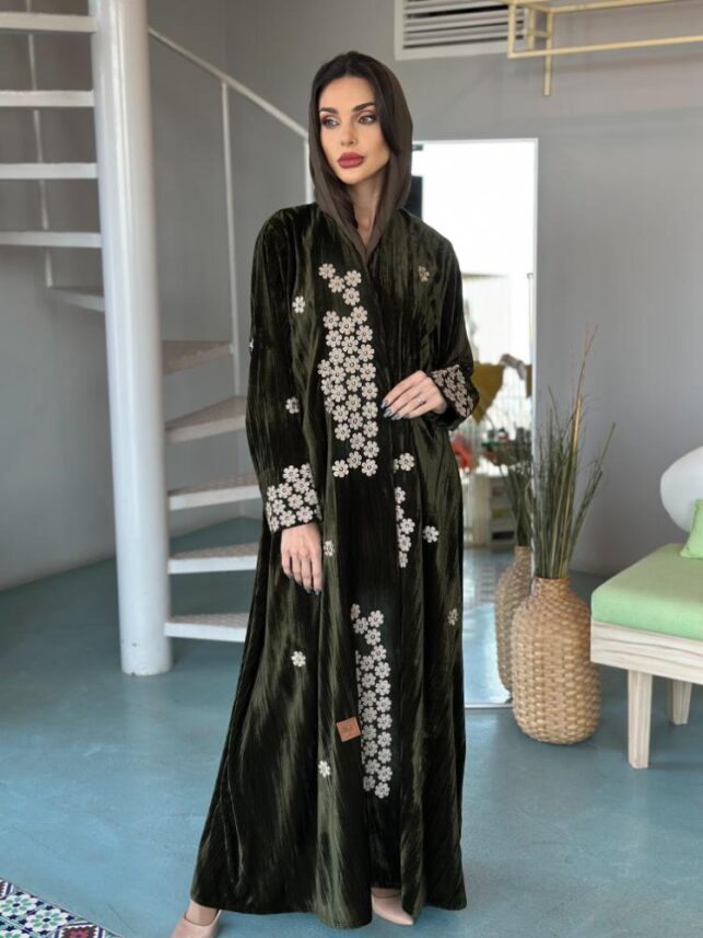 Embroidery Abaya, Velvet Materials