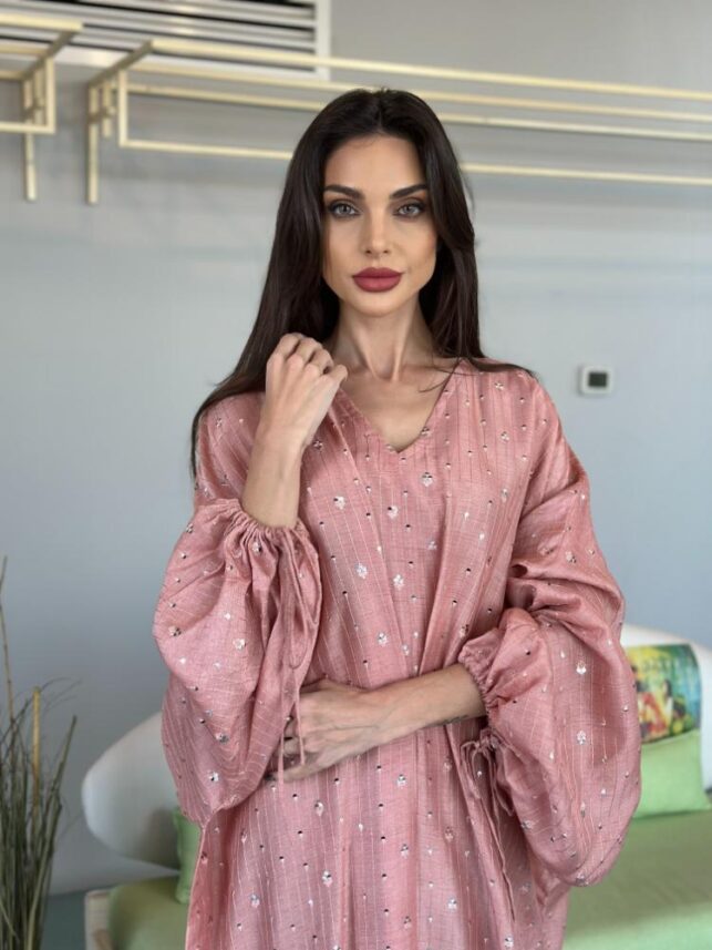 Dainty Ramadan Jalabiya gartered hand, Mohair materials