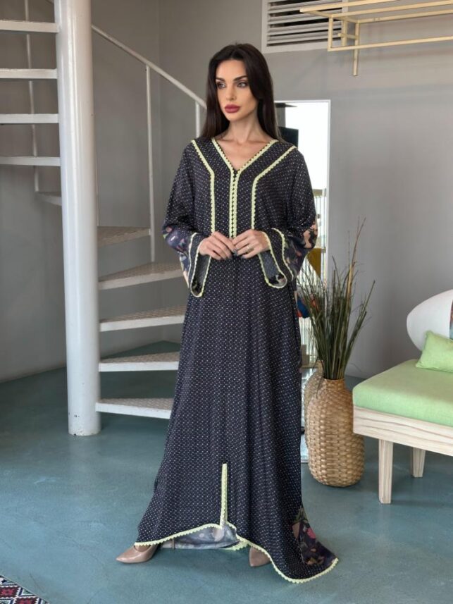 Dual Color Jalabiya, Tweed materials