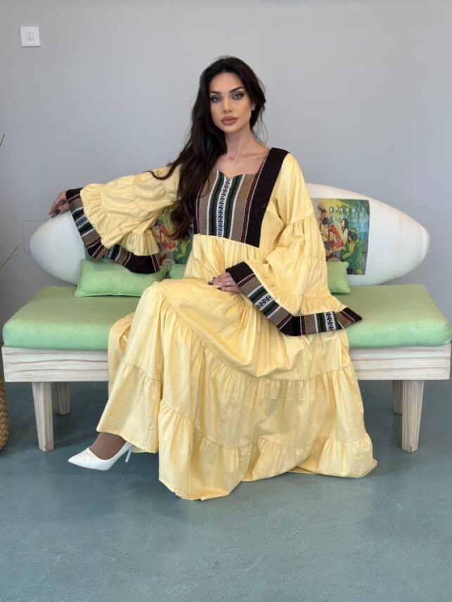 Layered Jalabiya, Cotton wool materials
