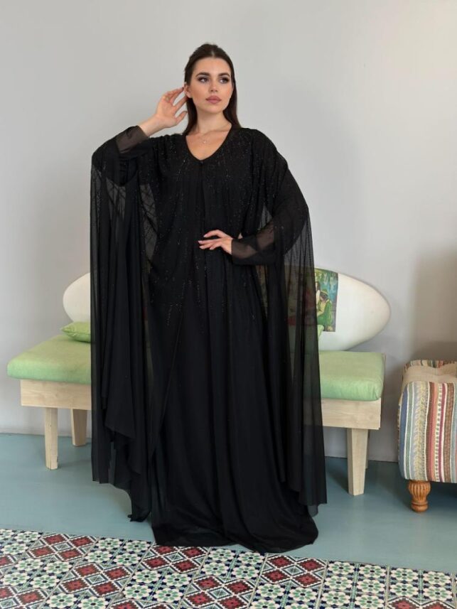 Cape Gown, Stretch Materials