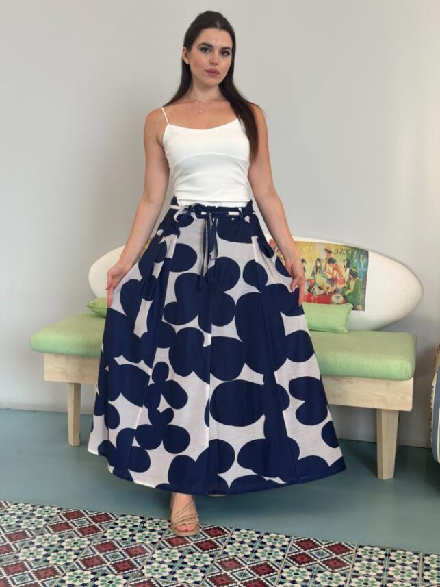 Long Summer Skirt, Cotton Materials