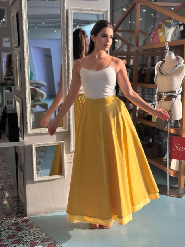 Long Skirts, Merino Materials