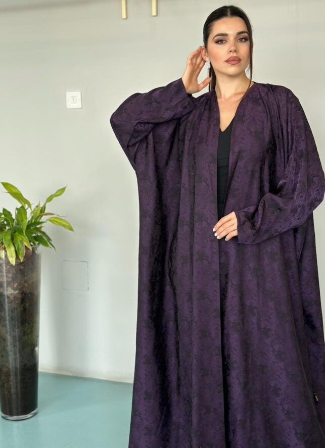 Damask Abaya, Silk Materials